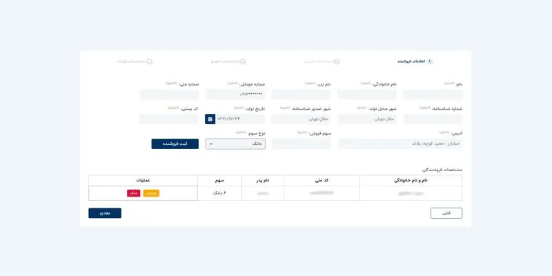 مراحل دریافت برگ سبز آنلاین